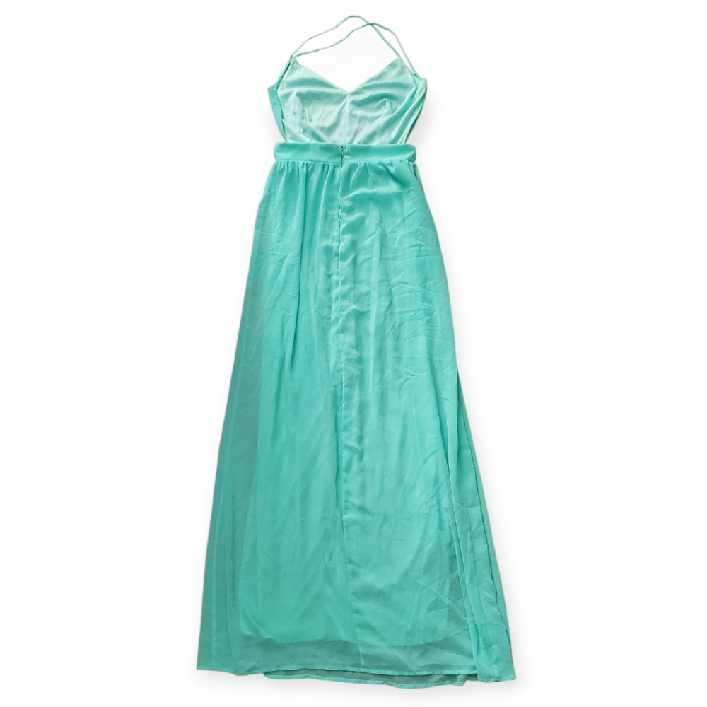 Lulu's Aqua Formal Gown - Picture 2 of 3